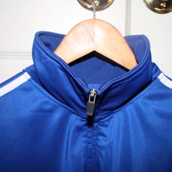 Kansas Jayhawks Men's Adidas Track Jacket - Picture 3 of 7